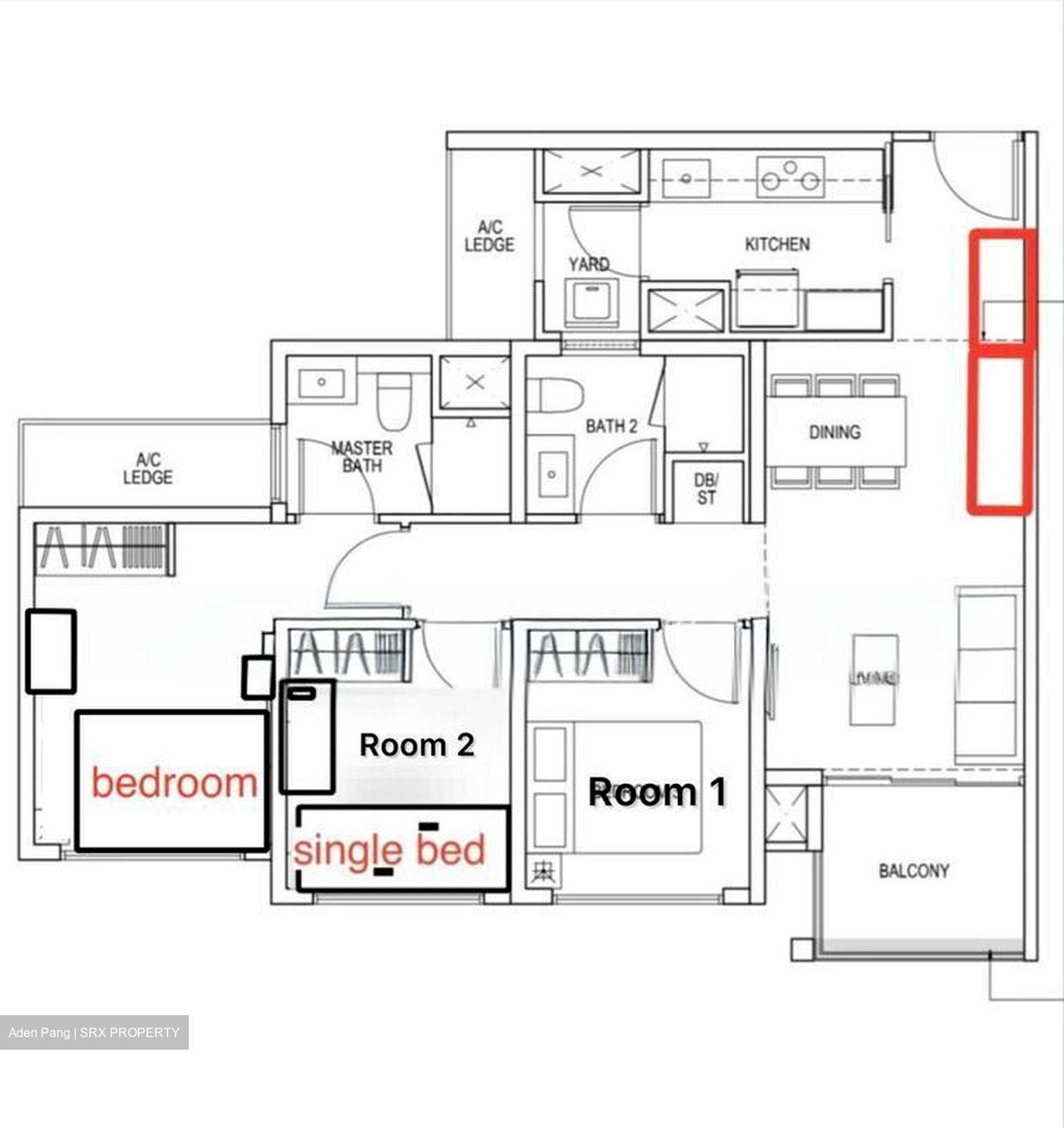 The Brownstone (D27), Condominium #515407881